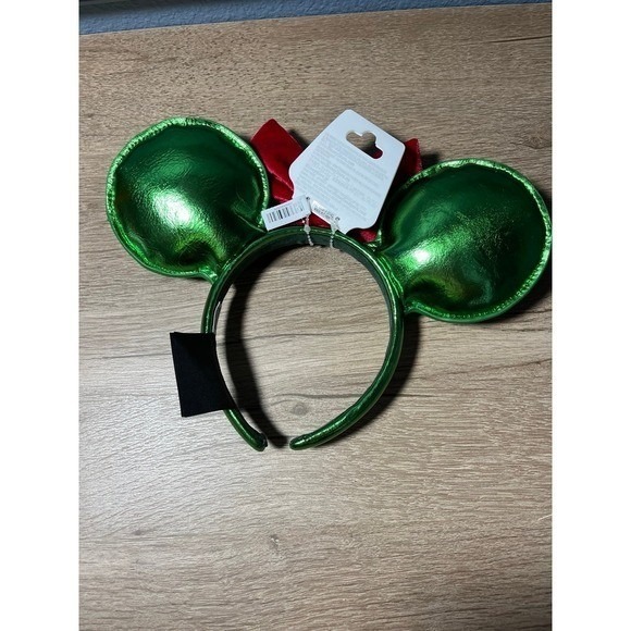 Baublebar Disney Parks Christmas Holiday Ornament‎ Ear Headband Red Bow Star New main image 2